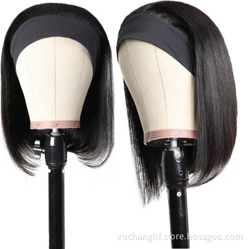Wholesale Headband Wig Human Hair For Black Women, Virgin Human Hair Headband Wig, Kinky Curly Headband Wig